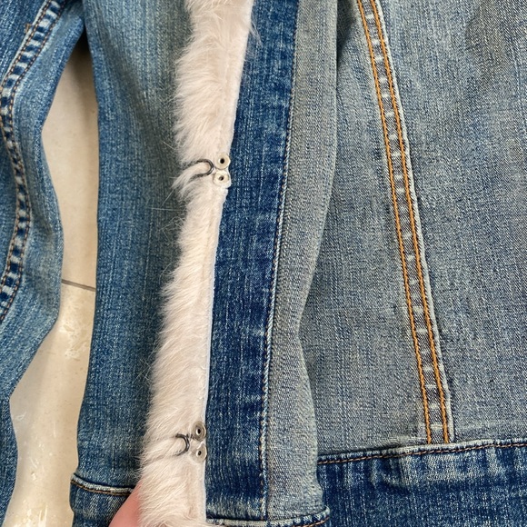 Allen B. Fur Jean Jacket - Picture 3 of 4